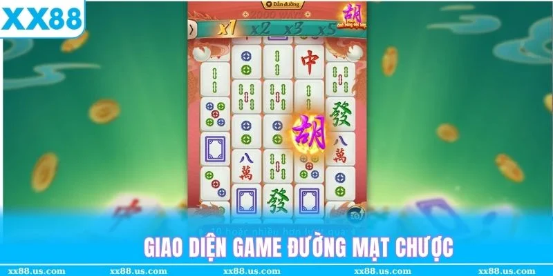 Giao diện Đường Mạt Chược - Slot game hay nhất Nổ hũ XX88